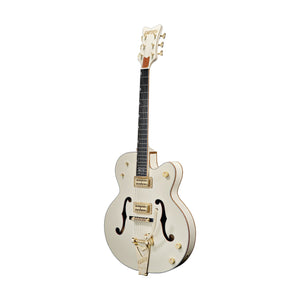 Gretsch G6136-1958 Stephen Stills Signature White Falcon Guitar w/Bigsby, Ebony FB, Aged White