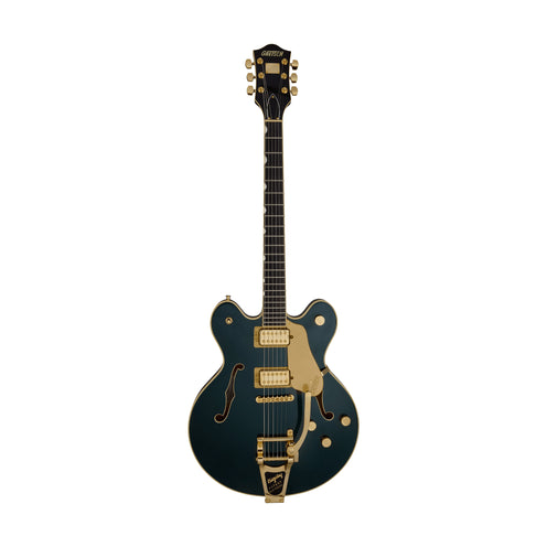 Gretsch Broadkaster LX Center Block Guitar w/String-Thru Bigsby & Gold Hardware, Cadillac Green