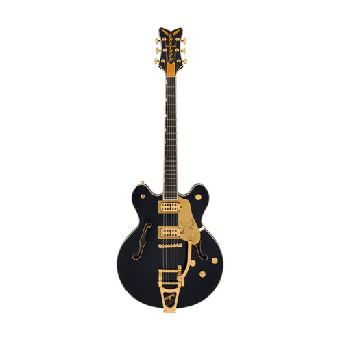Gretsch Falcon Center Block LTD Double-Cut w/String-Thru Bigsby Electric Guitar, Midnight Sapphire