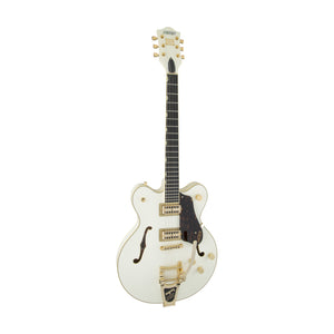 Gretsch G6609TG Players Edition Broadkaster Center Block Double-Cut Guitar w/Bigsby, Vintage White