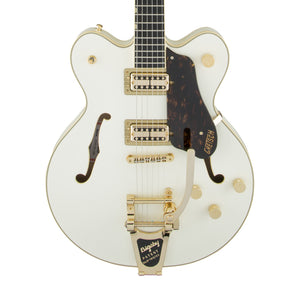 Gretsch G6609TG Players Edition Broadkaster Center Block Double-Cut Guitar w/Bigsby, Vintage White