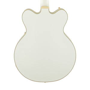 Gretsch G6609TG Players Edition Broadkaster Center Block Double-Cut Guitar w/Bigsby, Vintage White