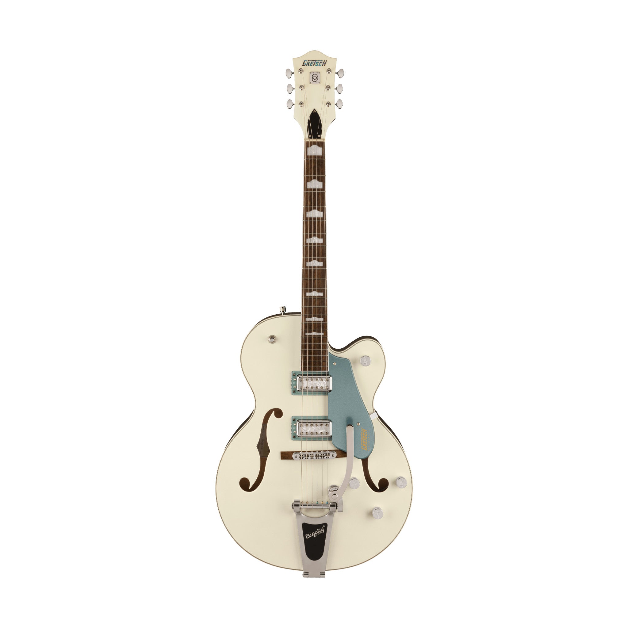 Gretsch G5420T-140 Electromatic 140th Double Platinum Ed SC Hollowbody, 2-Tone Pearl/Stone Platinum