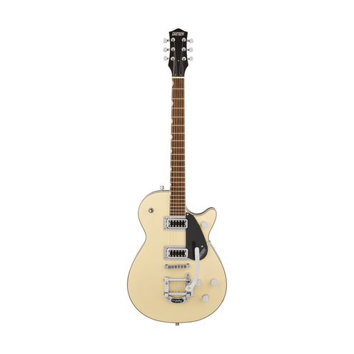 Gretsch G5230T Electromatic Jet FT Single-Cut Guitar w/Bigsby, Vintage White/London Grey