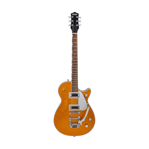 Gretsch G5230T Electromatic Sparkle Jet FT Single-Cut Guitar w/Bigsby, Laurel FB, Gold Sparkle