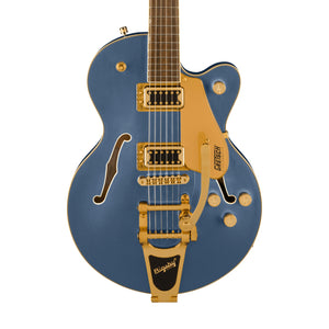 Gretsch G5655TG Electromatic Centre Block Jr Single-Cut Guitar w/Bigsby, Laurel FB, Cerulean Smoke