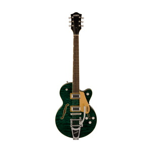 Gretsch G5655T-QM Electromatic Center Block Jr. Single-Cut Quilted w/ Bigsby Guitar, Maple FB, Mariana
