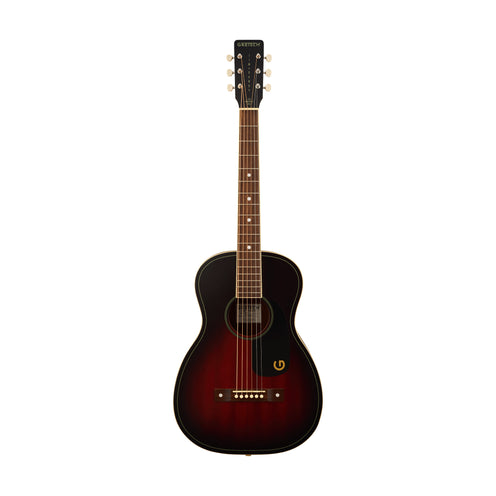 Gretsch Jim Dandy Parlor Acoustic Guitar, Deep Cherry Burst