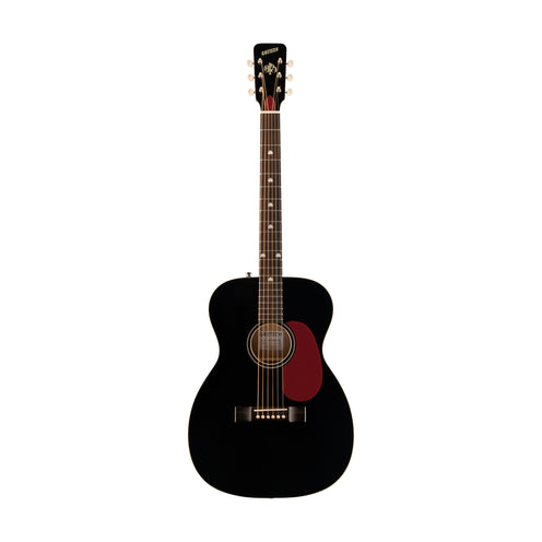 Gretsch Nick 13 Outlaw Heart Grand Concert Acoustic Guitar w/Oxblood Pickguard, Black