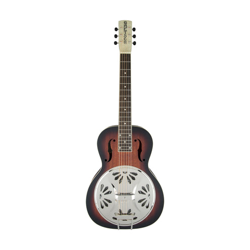 Gretsch G9230 Bobtail Square-neck Mahogany Body Resonator Guitar, Padauk FB, 2-Color Sunburst