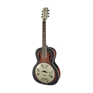 Gretsch G9241 Alligator Biscuit Round-Neck Acoustic-Electric Resonator Guitar, 2-Color Sunburst
