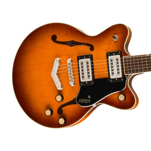 Gretsch G2655 Streamliner Center Block Jr. Doublecut Semi-Hollowbody Guitar, Abbey Ale