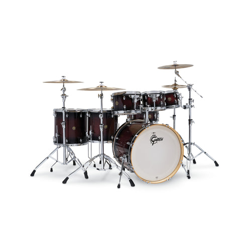 Gretsch CM2-E627-DCB Catalina Maple 7pcs Drum Shell Kit (22in Bass Drum), Deep Cherry Burst