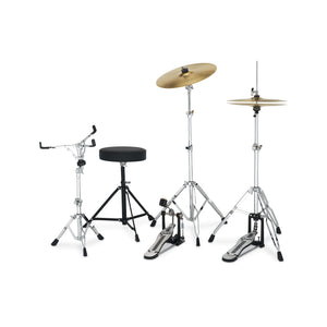 Gretsch RGE625RS Renegade 5-Piece Drum Kit w/Hardware+Cymbals(13H+15CR), Ruby Sparkle