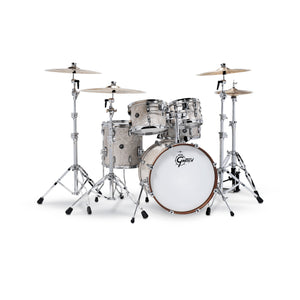Gretsch RN2-E605-VP Renown Maple 5-Piece Drum Shell Kit Set (20inch Bass), Vintage Pearl