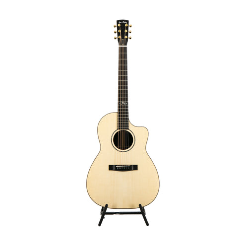 Huss & Dalton Model CM Custom Cutaway Standard Engelmann Spruce/East Indian RW Acoustic Guitar, Gold