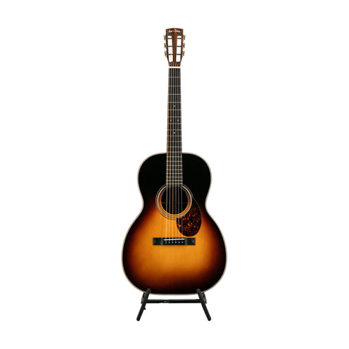 Huss & Dalton Model OOO-SP Custom Italian Spruce / Cocobolo Acoustic Guitar, Nickel w/Ivoroid Knobs