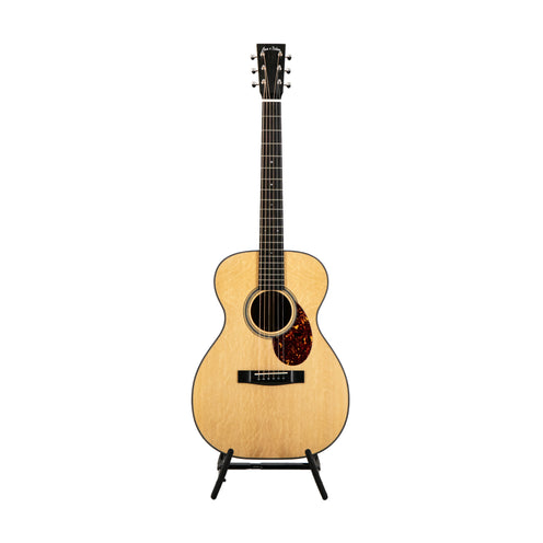 Huss & Dalton Model T-OO14 Custom Bear Claw Sitka Spruce / Australian BW Guitar, OpenBack Nickel