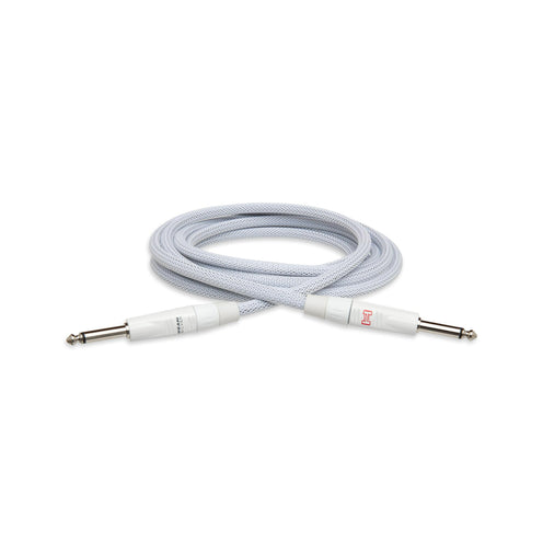 Hosa HGTR-015LE 15ft Limited-Edition Pro Guitar Cable, White