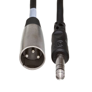 Hosa PXM-110 10 FT 1/4 inch TS Male to XLR Male Unbalanced Interconnect Cable