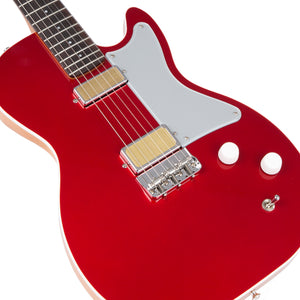 Harmony Standard Series Jupiter Thinline Electric Guitar w/Case, Cherry