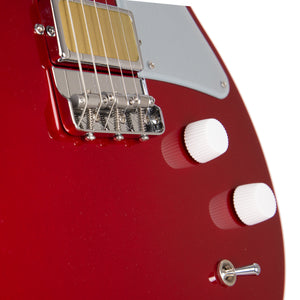 Harmony Standard Series Jupiter Thinline Electric Guitar w/Case, Cherry