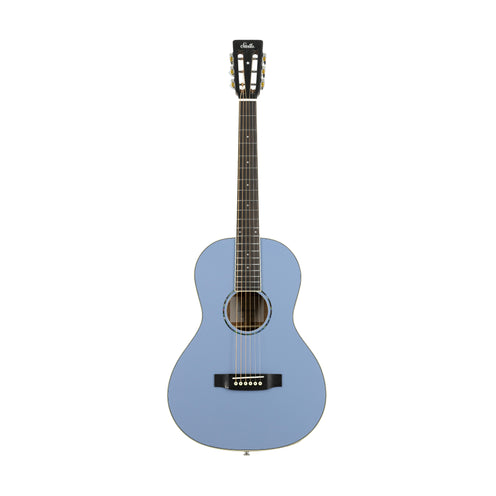 Harmony Stella Parlor Acoustic Guitar w/Bag, Moonstone Blue