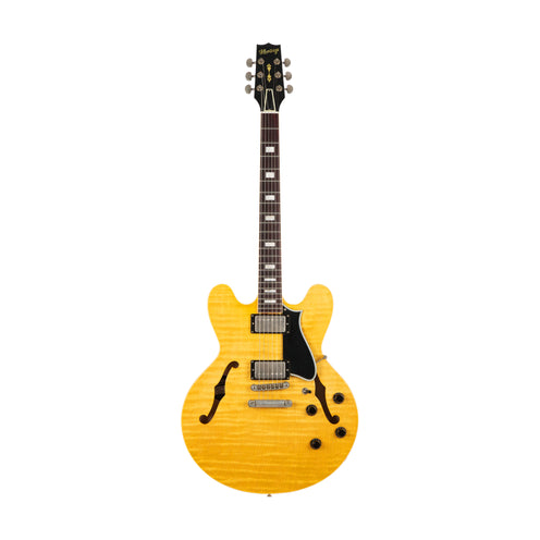 Heritage Custom Shop Core Collection H-535 Electric Guitar with Case, Antique Natural, Artisan Aged, HC1230925
