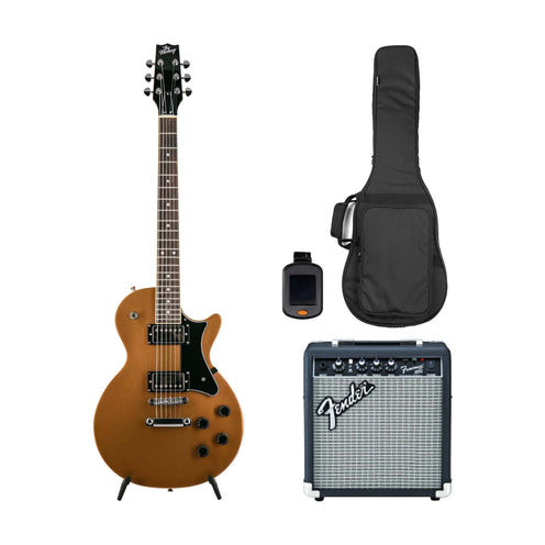 Heritage Ascent Collection H-150 Electric Guitar Bundle, Copper (SG)