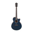 Ibanez AE200JR-DBF Acoustic Guitar w/Gig Bag, Dark Tide Blue Flat