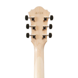 Ibanez AE390-NTA Acoustic Guitar w/Natural High Gloss Top, Aqua Blue High Gloss Back & sides