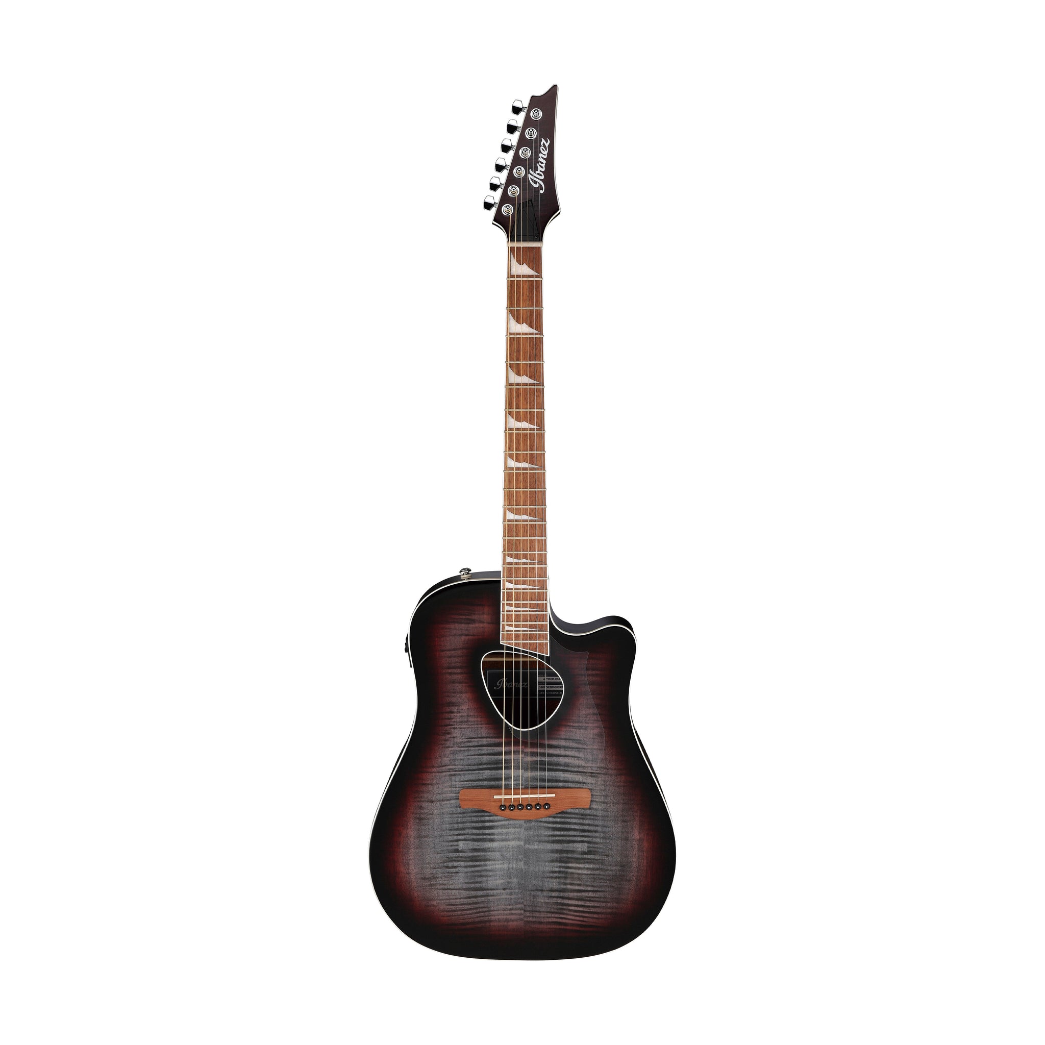 Ibanez Altstar ALT30FM-RDB Acoustic-Electric Guitar, Red Doom Burst High Gloss