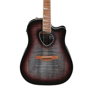 Ibanez Altstar ALT30FM-RDB Acoustic-Electric Guitar, Red Doom Burst High Gloss