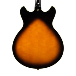 Ibanez Prestige Artstar AS2000-BS Semi-hollowbody Electric Guitar w/Case, Brown Sunburst