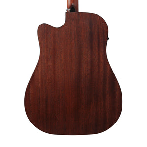 Ibanez Artwood AW247CE-WKH Acoustic Guitar, Weathered Black Open Pore