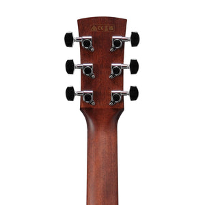 Ibanez Artwood AW247CE-WKH Acoustic Guitar, Weathered Black Open Pore