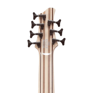 Ibanez BTB7MS-NML 7-String Electric Bass Guitar, Natural Mocha Low Gloss