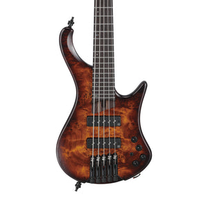 Ibanez Bass Workshop EHB1505S-DEL 5-String Electric Bass Guitar w/Gig Bag, Dragon Eye Burst Low Gloss