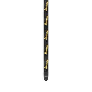 Ibanez Logo GSD50-YE Guitar Strap, Yellow