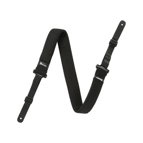 Ibanez GSF50-BK Powerpad Guitar Strap, Black