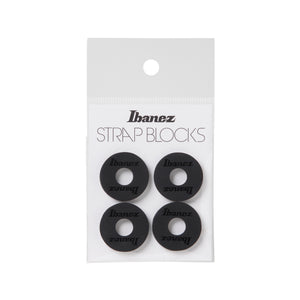 Ibanez ISB4-BK Strap Block, Black, 4pcs