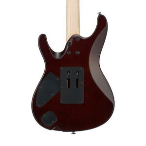 Ibanez KIKO100 Kiko Loureiro Signature Electric Guitar w/Case, Transparent Ruby Red
