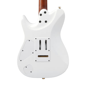 Ibanez LB1-WH Lari Basilio Signature Electric Guitar w/ Case, White