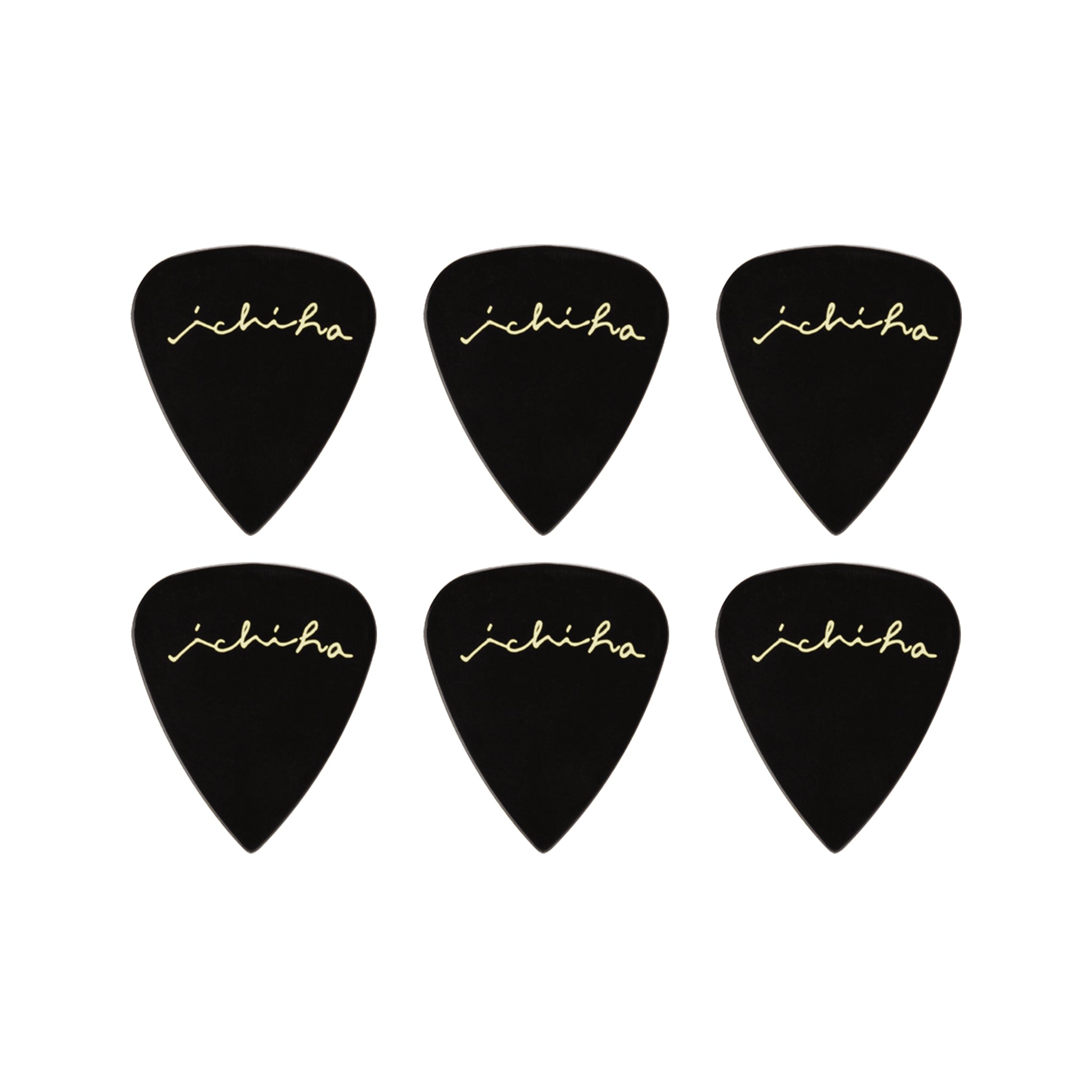 Ibanez P1000ICHI-BK Guitar Pick Set, 6pcs