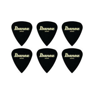 Ibanez P1000ICHI-BK Guitar Pick Set, 6pcs