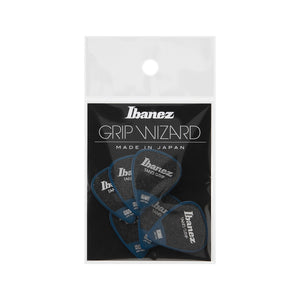 Ibanez PPA14HSG-DB 1.0mm Grip Wizard Series Sand Grip, Deep Blue, 6pcs