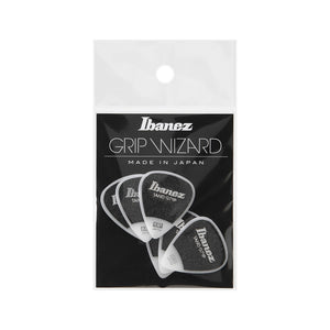 Ibanez PPA14HSG-WH 1.0mm Grip Wizard Series Sand Grip, White, 6pcs