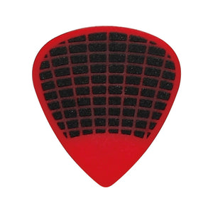 Ibanez PPA16HSG-RD 1.0mm Grip Wizard Series Sand Grip, Red, 6pcs