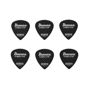 Ibanez PPA16XRG-BK 1.2mm Grip Wizard Series Rubber Grip, Black, 6 pcs