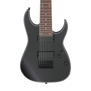 Ibanez RG8EX-BKF 8-String Electric Guitar, Black Flat